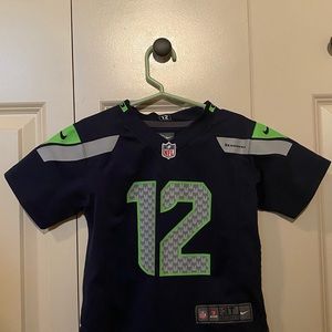 Official blue Seahawks jersey 3T